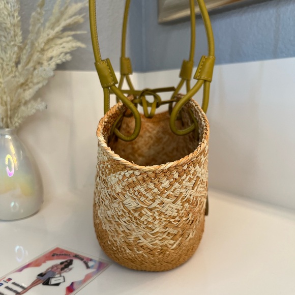 🎀 LOEWE ANAGRAM BASKET BAG SMALL FIXED price - Picture 6 of 14